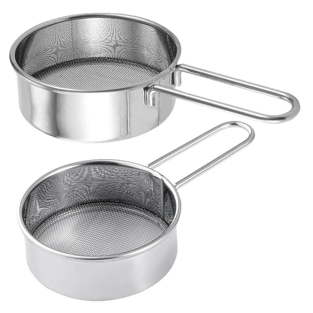 Baking Powder Kitchen - 2Pcs Handheld Mini Stainless Steel Flour