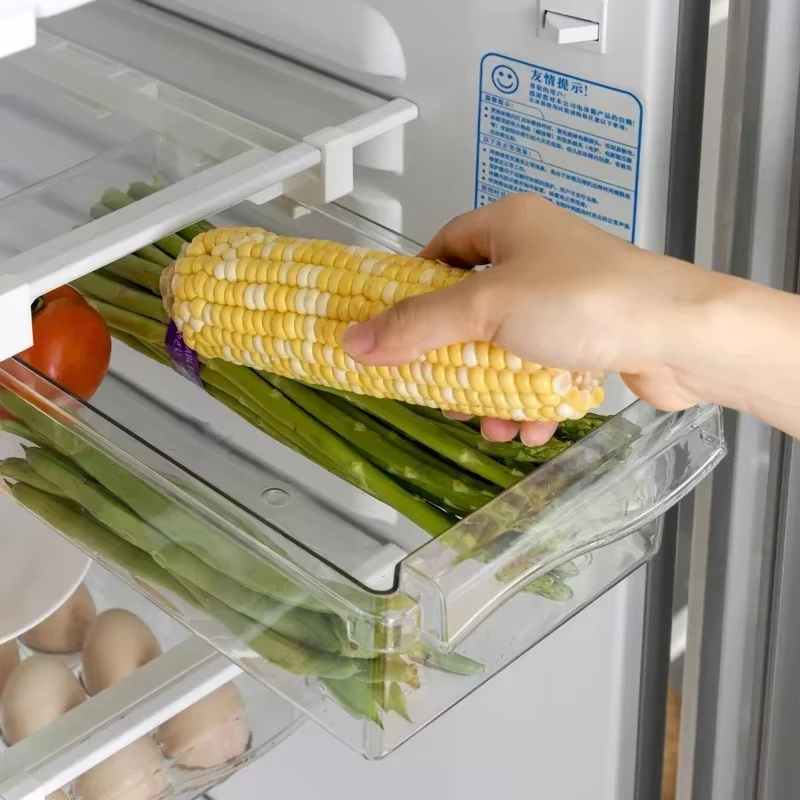 Kitchen Baking Tray Storage - Fridge Organizer Fruit Egg Refrigerator Storage