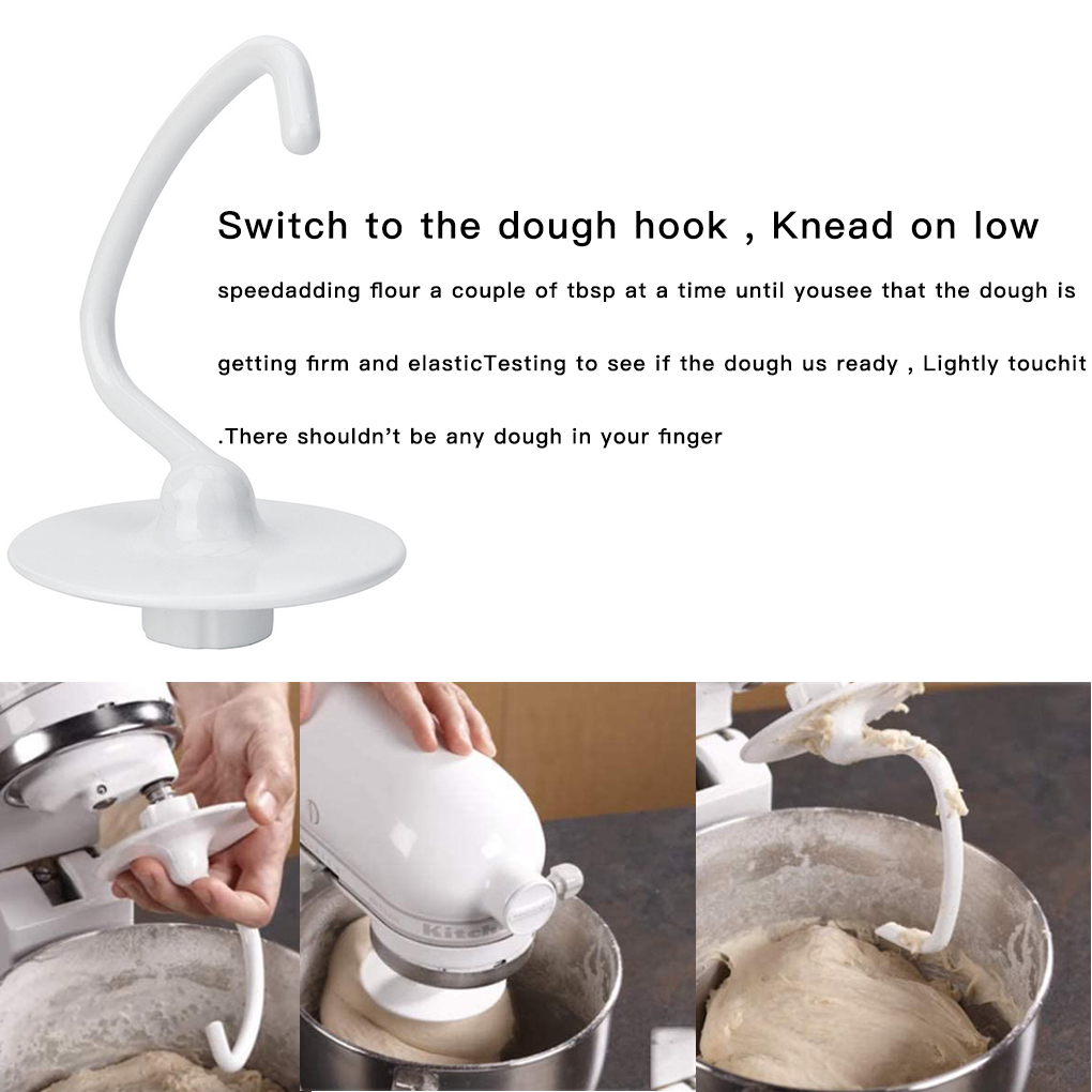 K45DH C-shaped Bread Dough Hoo - Kitchen Aid Baking Bread ulasan dan harga