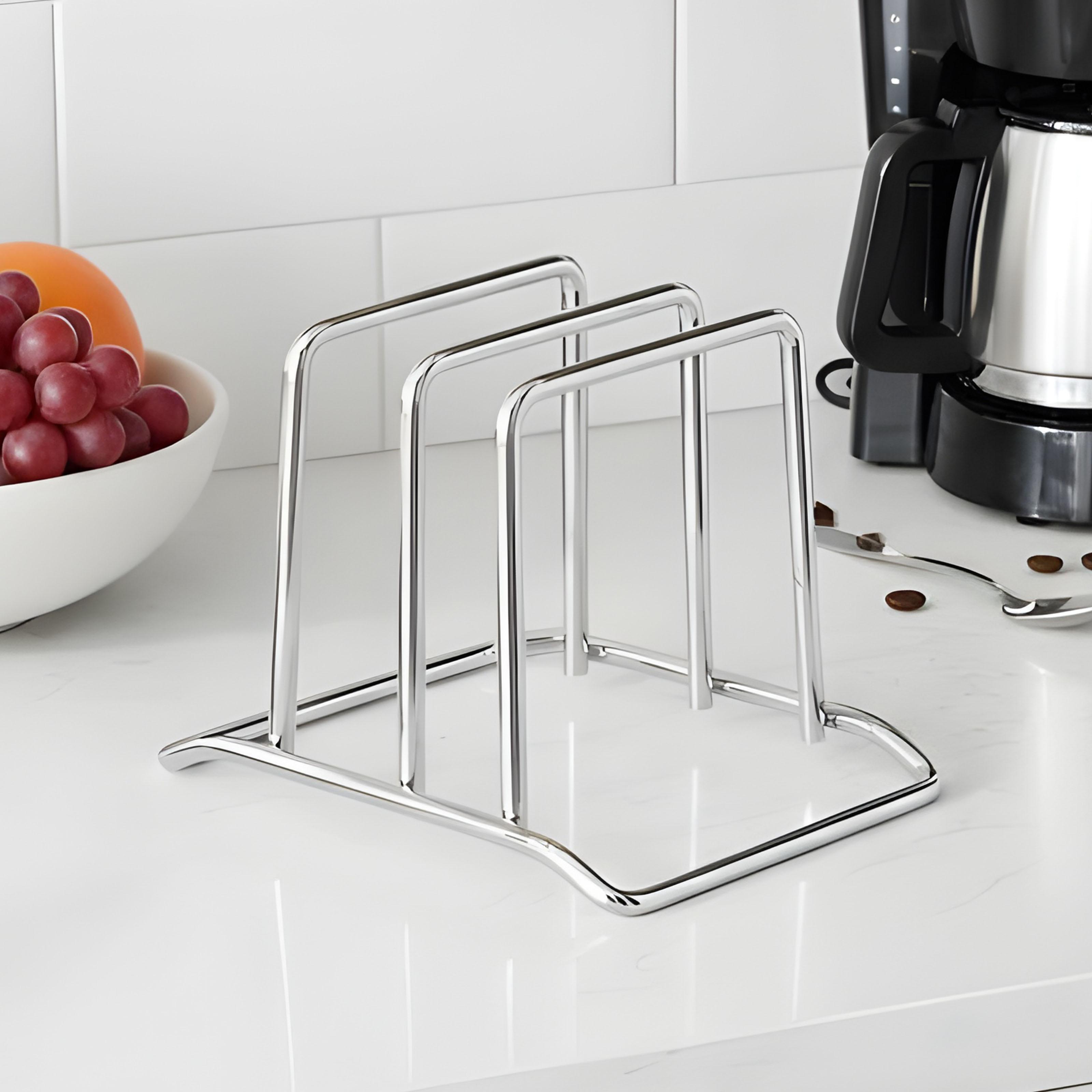 Cutting Board Holder Stainless - Kitchen Baking Sheet Organizer ulasan dan harga