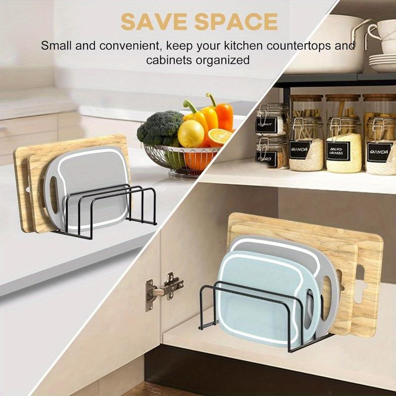 1Pc Cutting Board Organizer Ki - Kitchen Baking Sheet Organizer ulasan dan harga