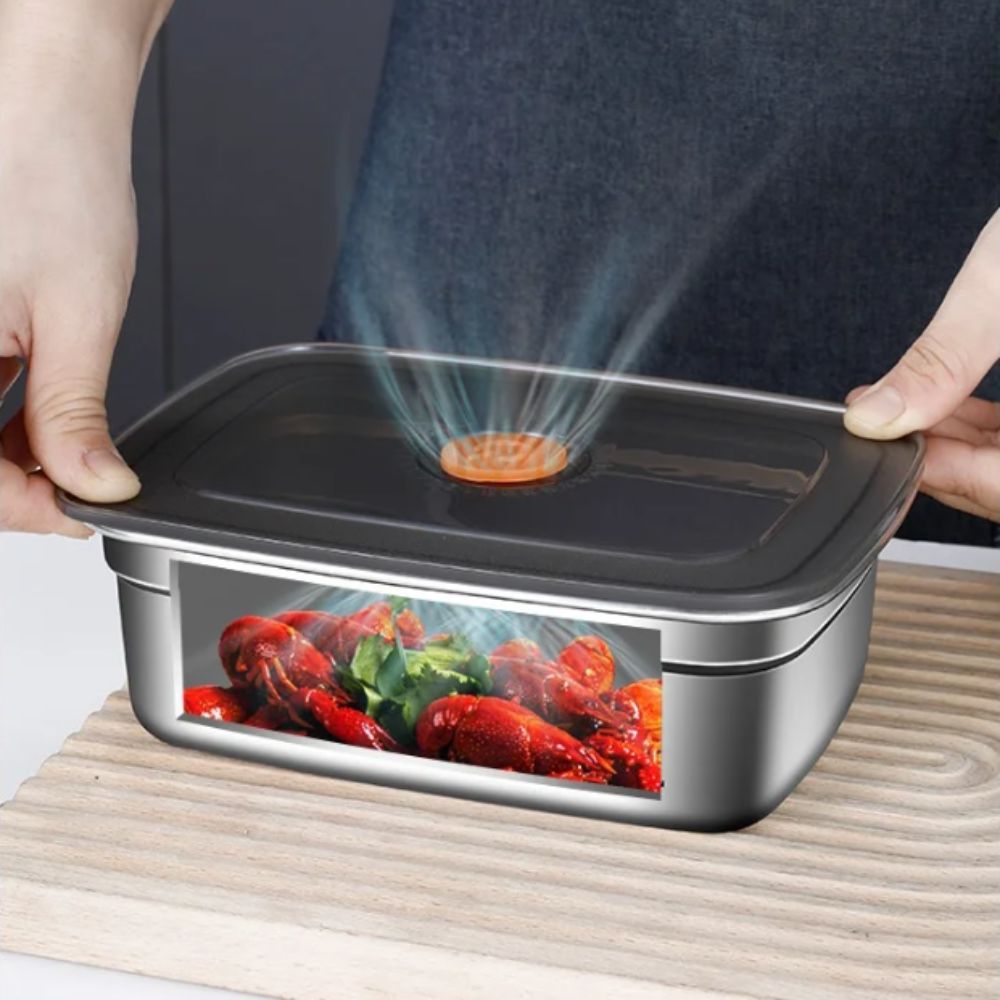 Portable Stainless Steel Prese - Kitchen Baking Tray Storage ulasan dan harga