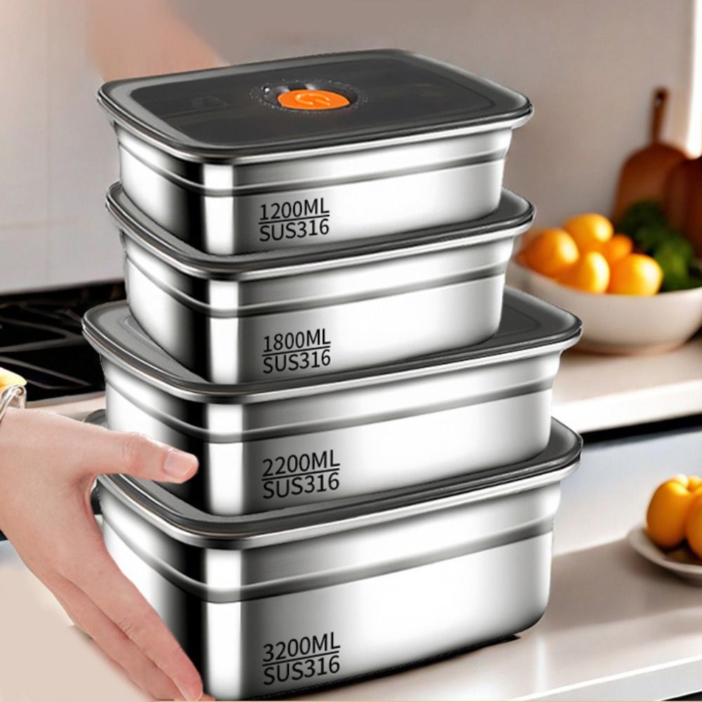 Portable Stainless Steel Prese - Kitchen Baking Tray Storage ulasan dan harga