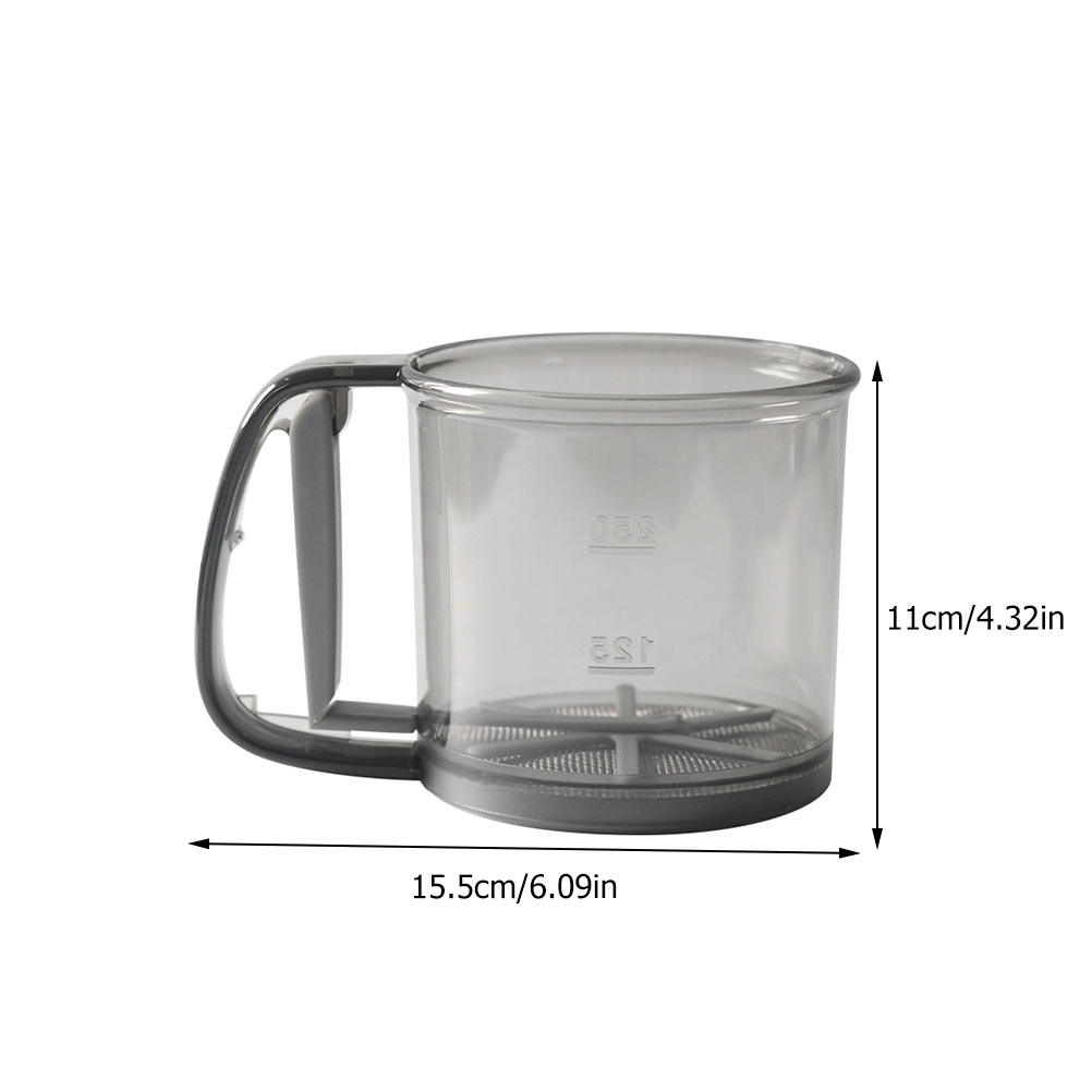 Handheld Flour Sifter Mesh Sie - Baking Powder Kitchen ulasan dan harga