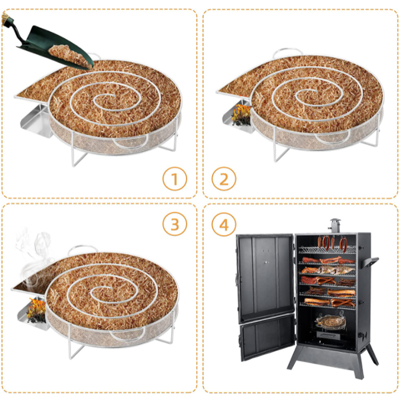 Cold Smoke Generator BBQ Acces - Kitchen Baking Tray Organiser ulasan dan harga