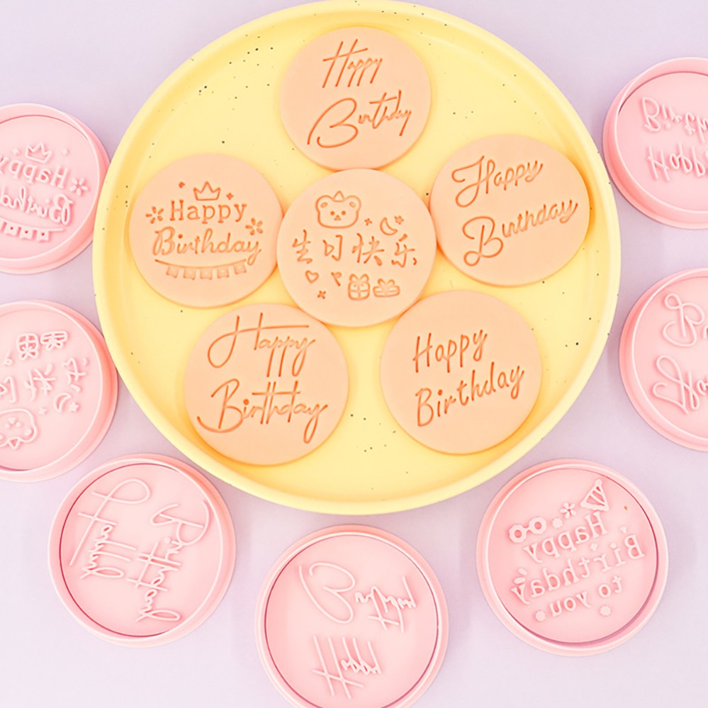 Happy Birthday Cookie Cutters  - Kitchen Baking Products ulasan dan harga