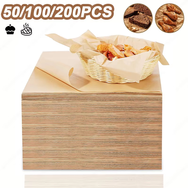 50/100/200PCS Baking Paper Par - Kitchen Paper For Baking ulasan dan harga