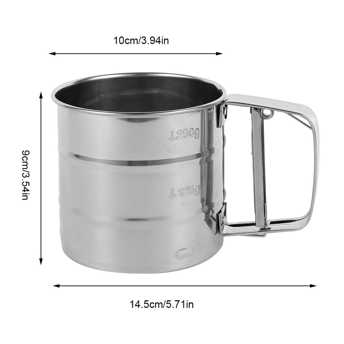 Sifter Strainer Stainless Stee - Baking Powder Kitchen ulasan dan harga
