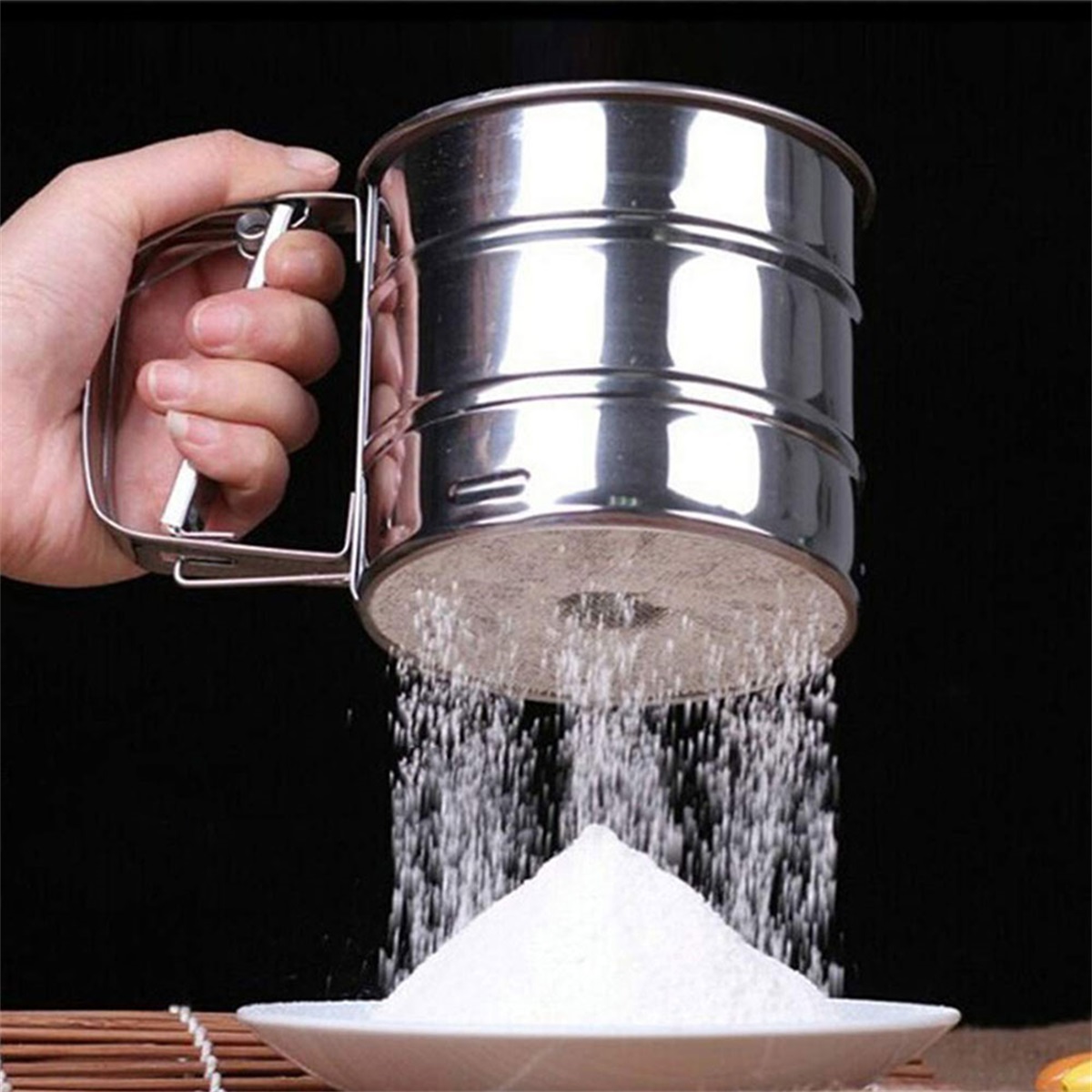 Sifter Strainer Stainless Stee - Baking Powder Kitchen ulasan dan harga