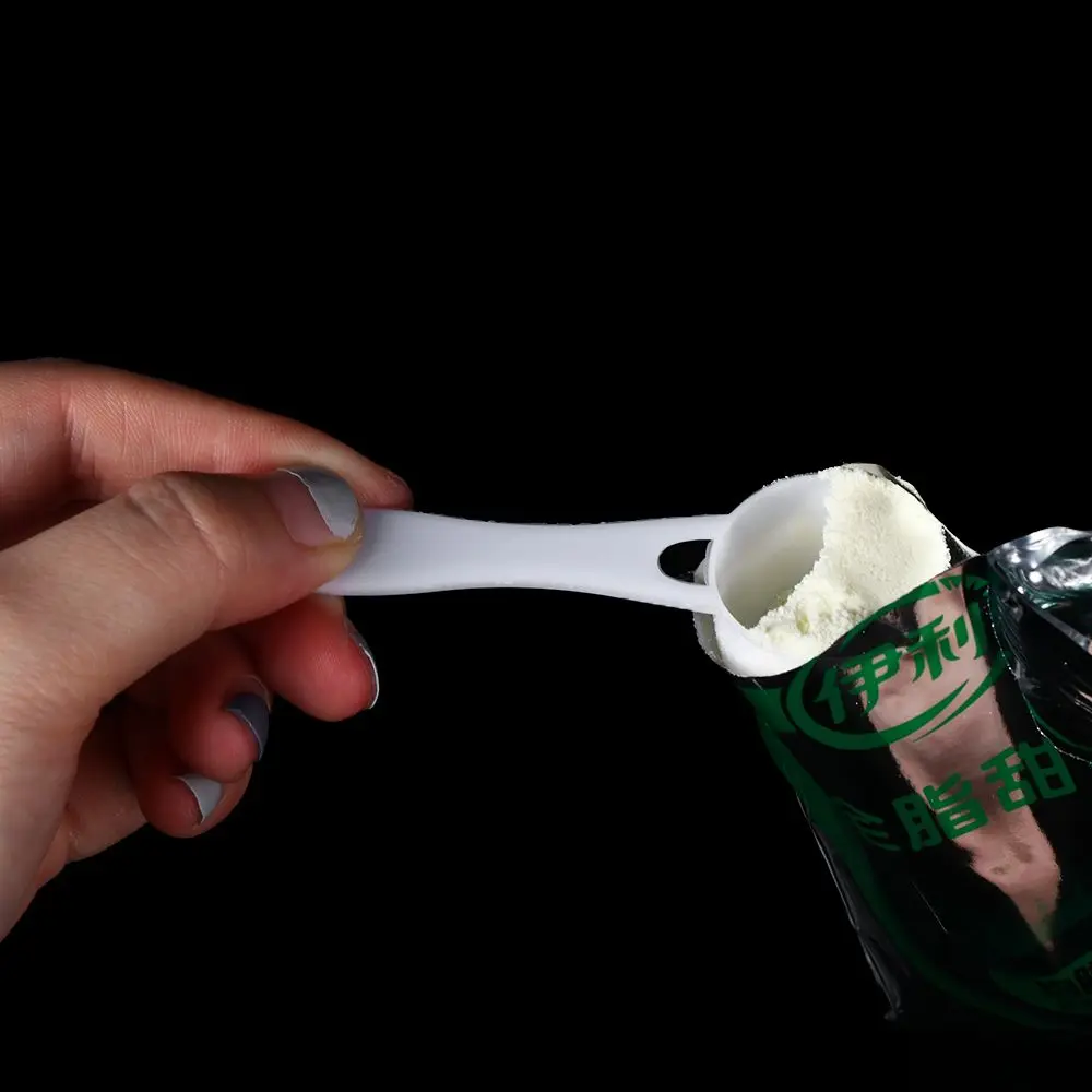 10Pcs Mini Plastic Small Spoon - Baking Powder Kitchen ulasan dan harga