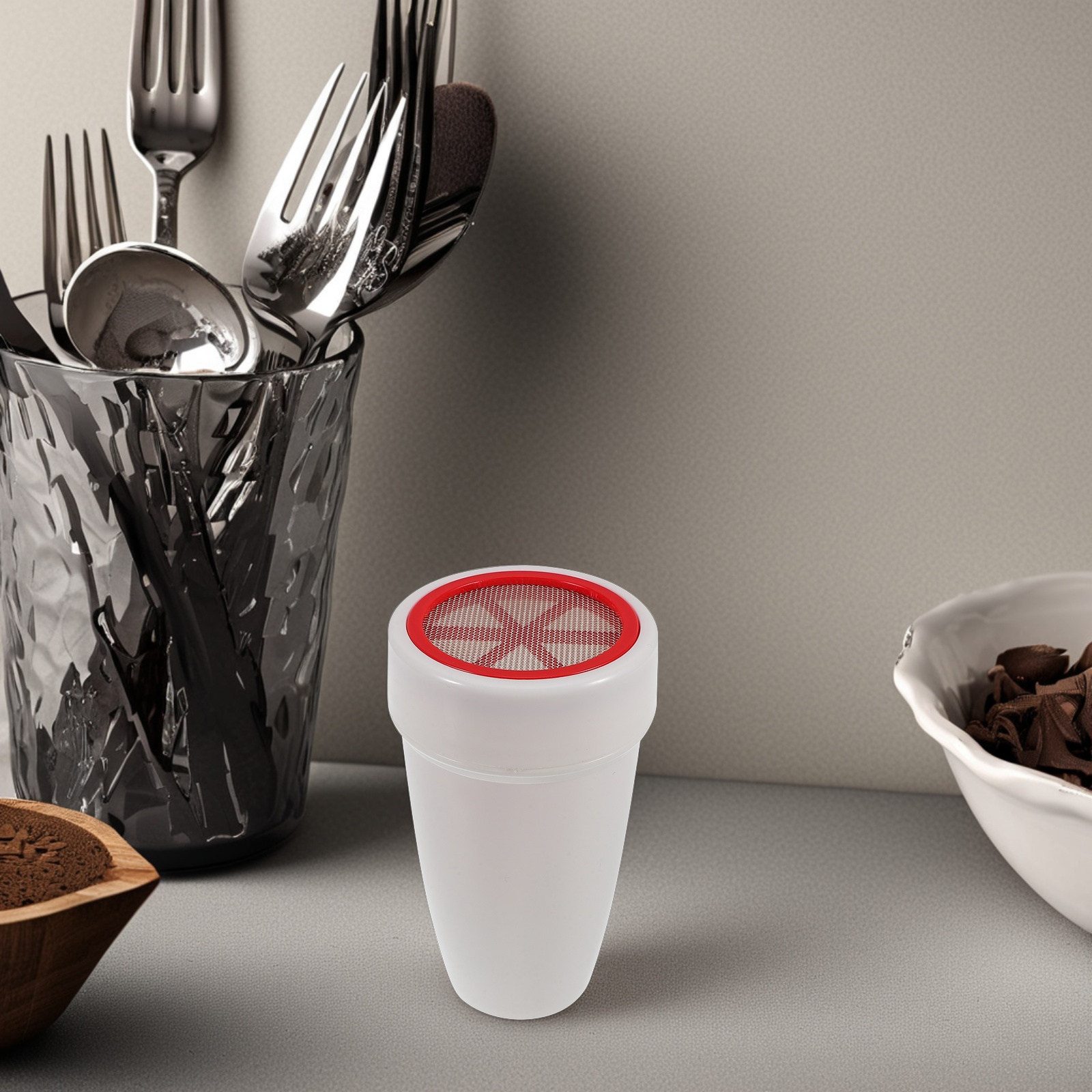 Flour Sieve Handheld Small Sif - Baking Powder Kitchen ulasan dan harga