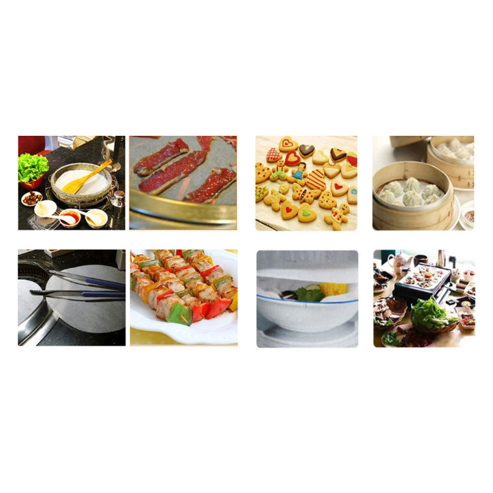 50Pcs Barbecue Paper Non Stick - Kitchen Paper For Baking ulasan dan harga