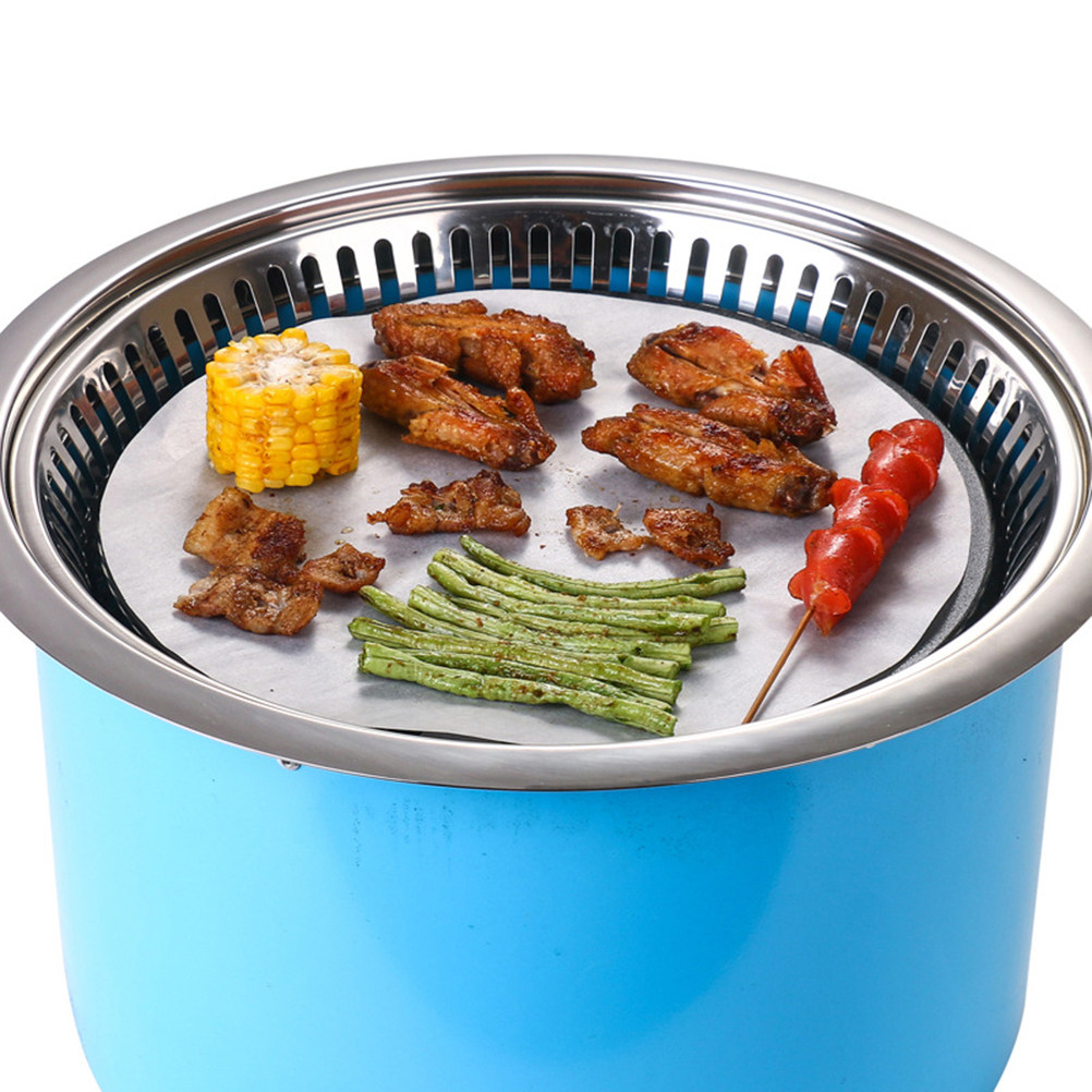 50Pcs Barbecue Paper Non Stick - Kitchen Paper For Baking ulasan dan harga