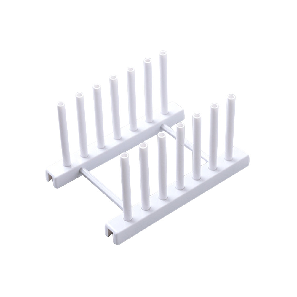 White Plastic Dish Rack Kitche - Kitchen Baking Sheet Organizer ulasan dan harga