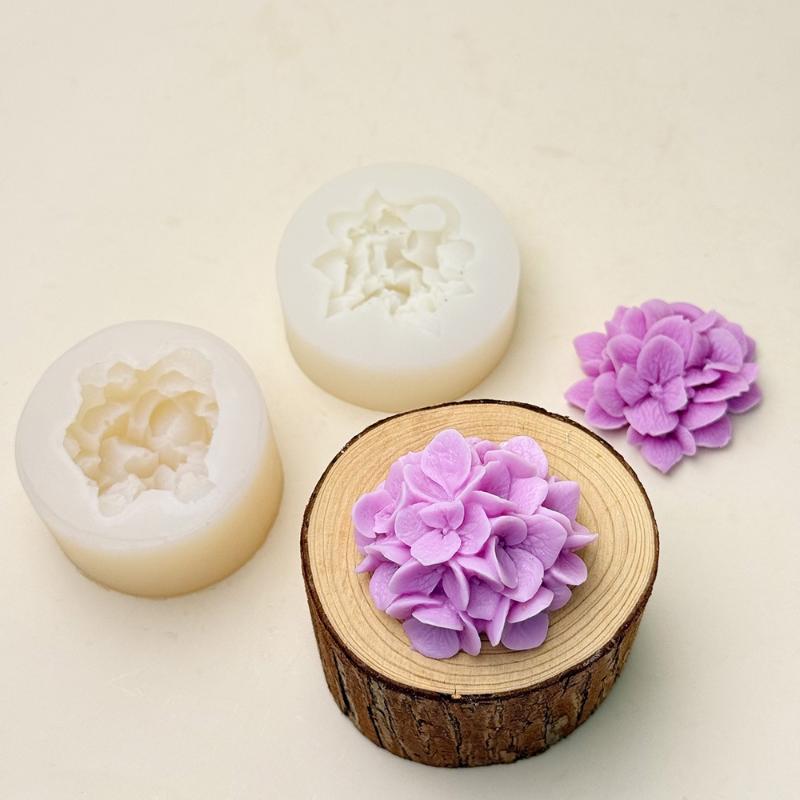●Hydrangea Flower Silicone Mol - Kitchen Appliances For Baking ulasan dan harga