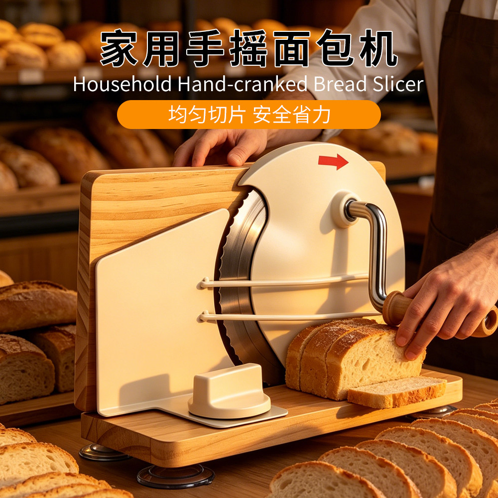 Bread Slicer Machine Manual Ad - Kitchen Baking Machine ulasan dan harga
