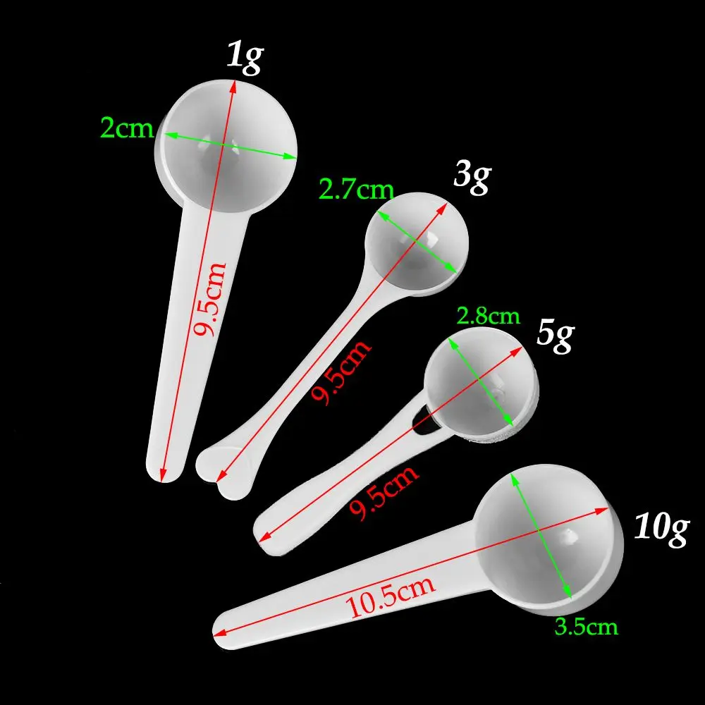 10PCS 1/3/5/10g Measuring Spoo - Baking Powder Kitchen ulasan dan harga