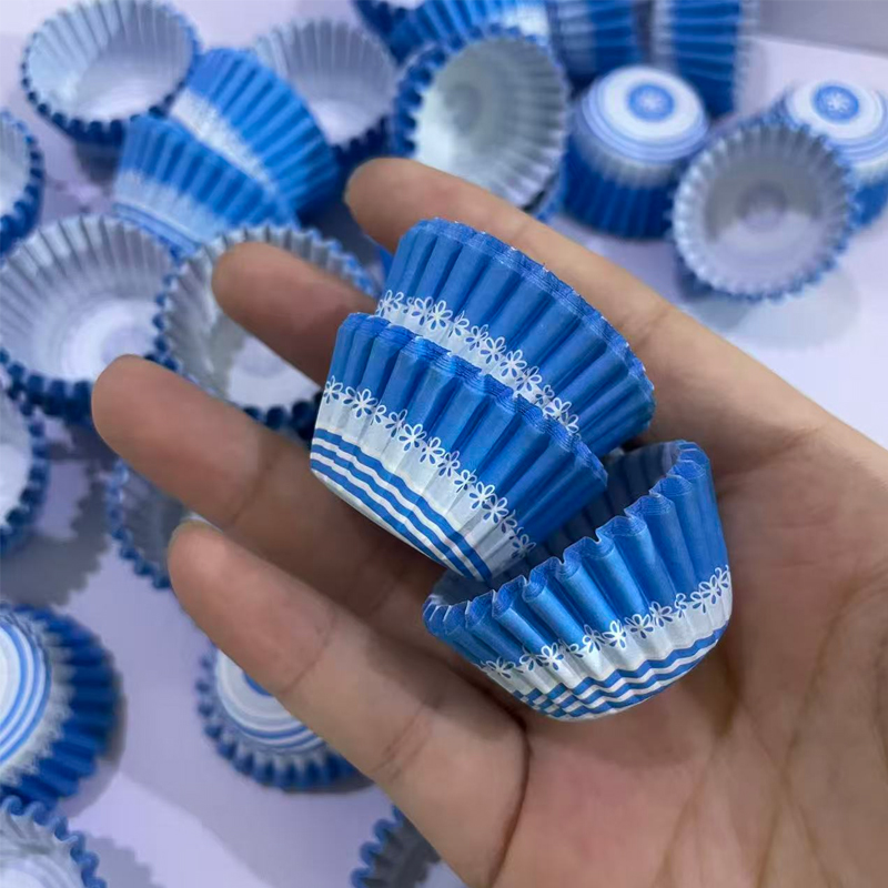 200Pcs/500Pcs/1000Pcs Blue Flo - Kitchen Paper For Baking ulasan dan harga