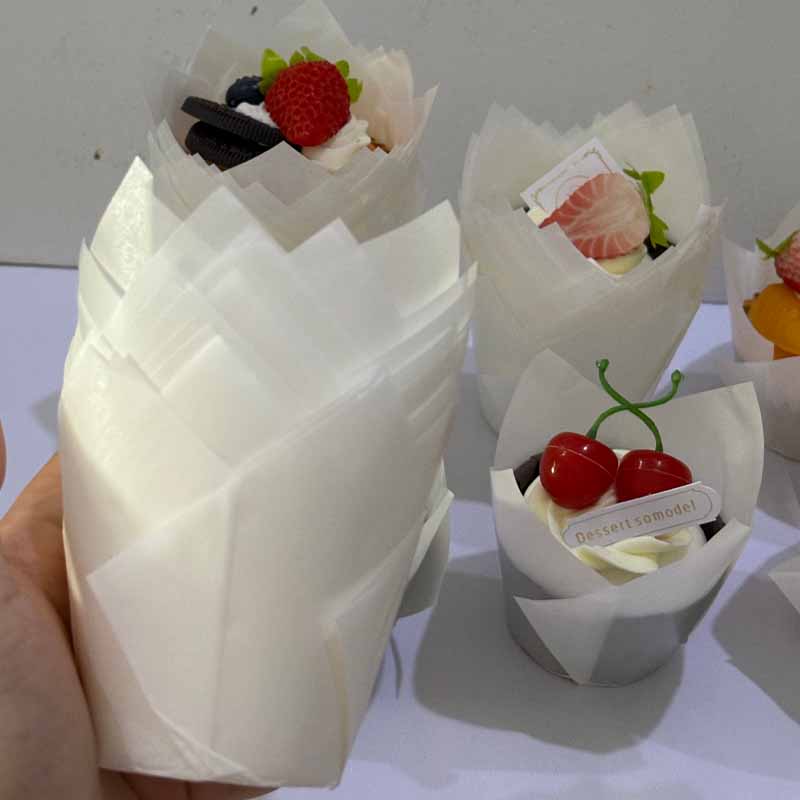50Pcs/100Pcs/200Pcs Tulip Cake - Kitchen Paper For Baking ulasan dan harga