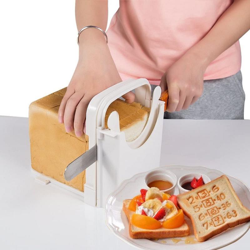 Bread Slicer Adjustable Toast  - Kitchen Baking Machine ulasan dan harga