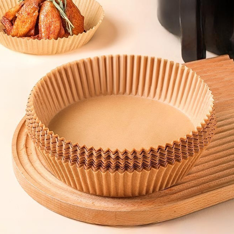 50/100PCS Air Fryer Paper Plat - Kitchen Paper For Baking ulasan dan harga