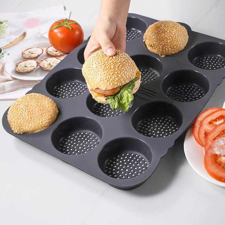 1PC Hamburger Bread mold 12-ho - Kitchen Baking Ware ulasan dan harga