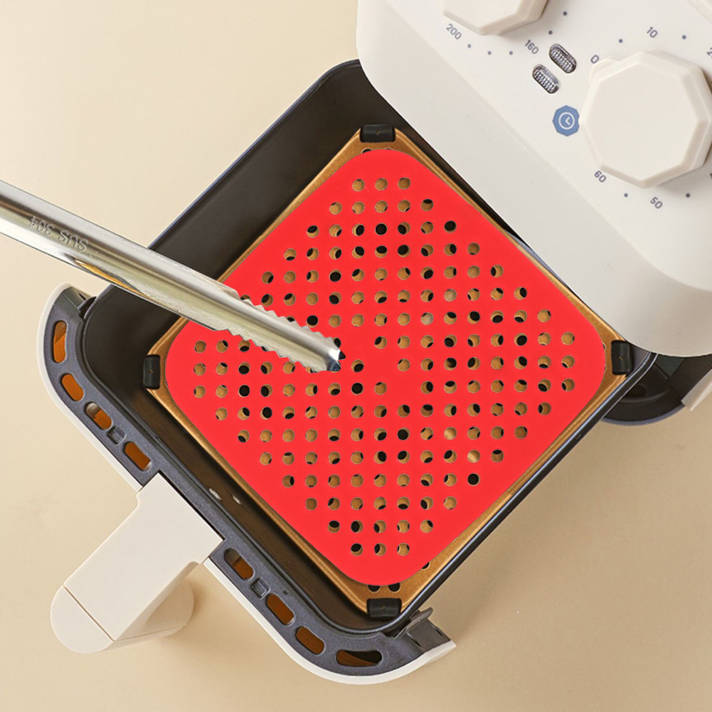 Reusable Silicone Air Fryer Ma - Kitchen Baking Ware ulasan dan harga