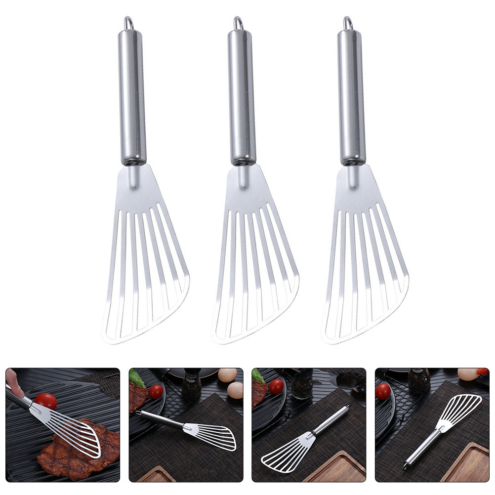 3pcs Stainless Steel Spatula F - Kitchen Baking Ware ulasan dan harga