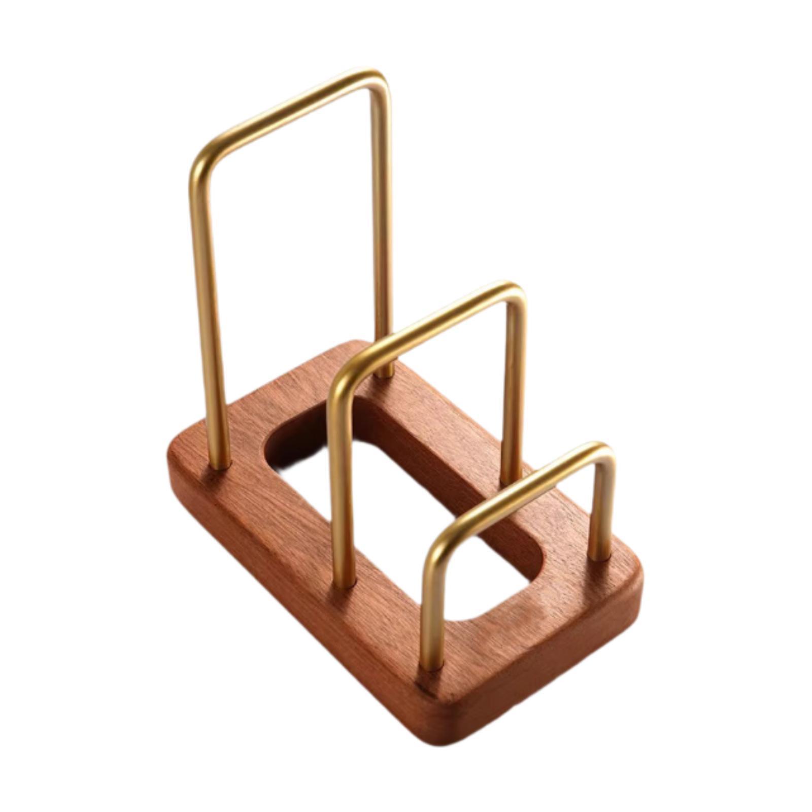 Cutting Board Rack Pot Lid Rac - Kitchen Baking Sheet Organizer ulasan dan harga