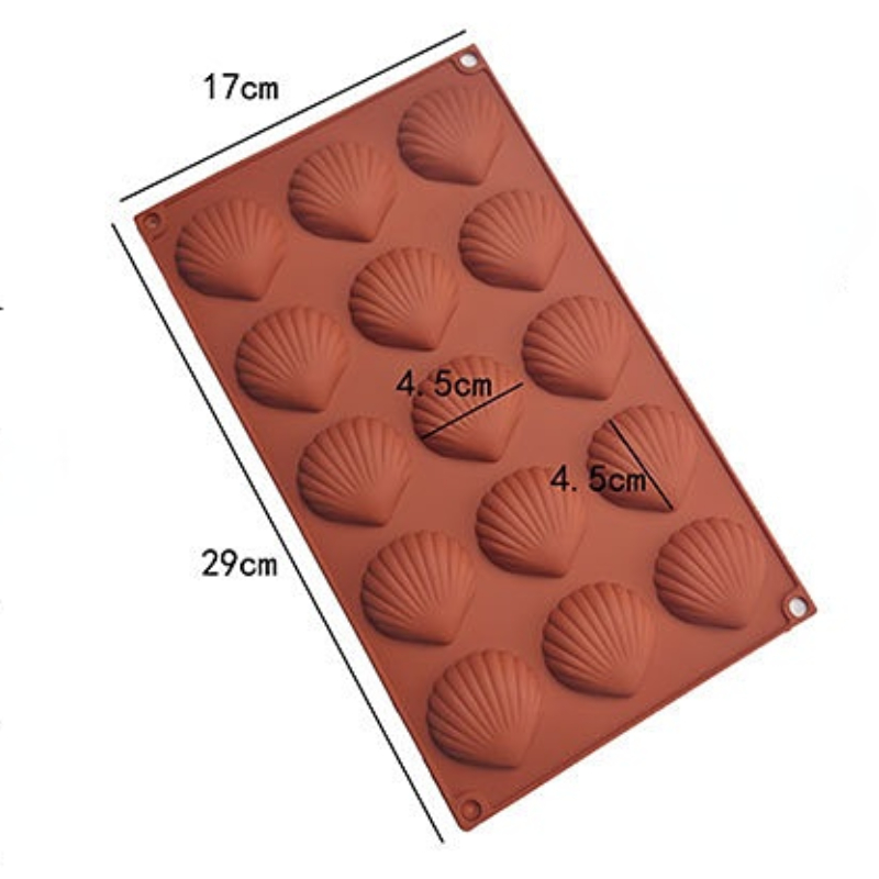 Food Grade Madeleine Cake Mold - Kitchen Baking Ware ulasan dan harga