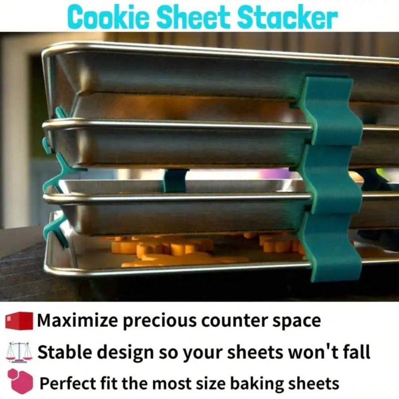 Stackabl Baking Sheet Organize - Kitchen Baking Sheet Organizer ulasan dan harga